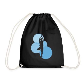 Yoga Power Méditation Pilates - Sac de sport léger - noir - Devant