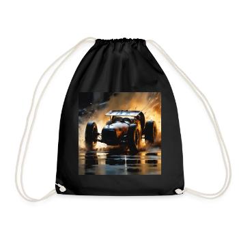 Rusty Hot Rod racing #5 - Sac de sport léger - noir - Devant