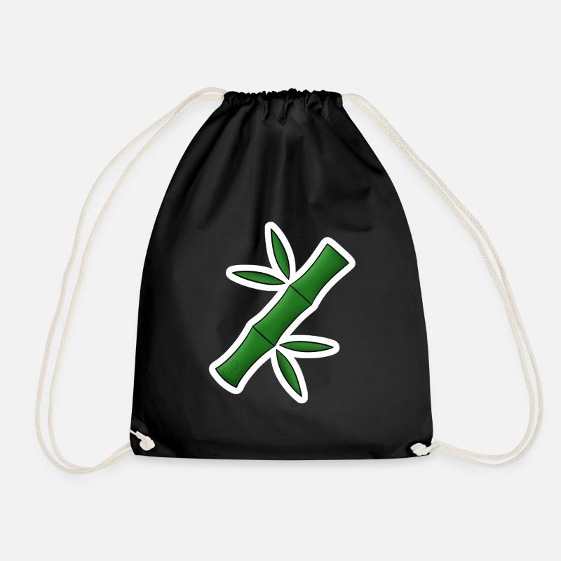 Bambou ! - Sac de sport léger - noir