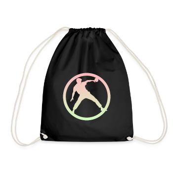 Raquette de tennis de table Tennis de table Tennis de table - Sac de sport léger - noir - Devant
