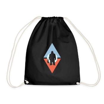 Yeti Yeti Lochness - Turnbeutel - Schwarz - Vorne