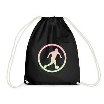 Ballon de plage Beach Soccer - Sac de sport léger - noir - Devant