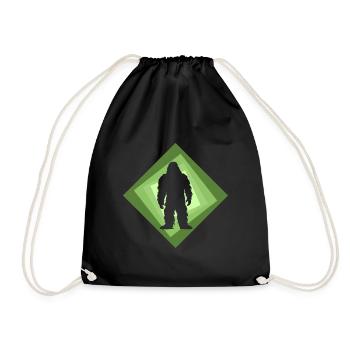 Big foot Big foot Lochness - Turnbeutel - Schwarz - Vorne