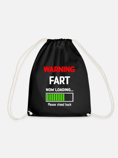 Humour comique Pet chargement T-shirt - Sac de sport léger - noir