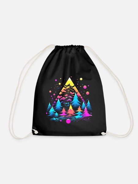 Noël dans les années 80 - Sac de sport léger - noir