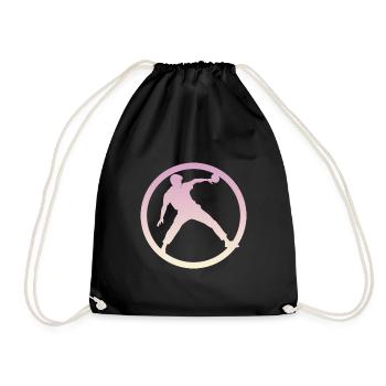 Raquettes de tennis de table Tennis de table - Sac de sport léger - noir - Devant