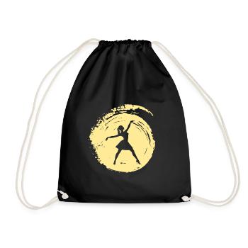 Danseuse de ballet Danseuse de ballet Ballet - Sac de sport léger - noir - Devant