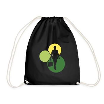 Banks Banker Exchange - Drawstring Bag - black - Front