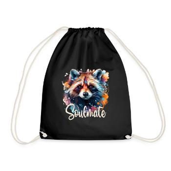 Soulmate - Turnbeutel - Schwarz - Vorne