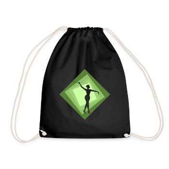 Bâton Virevoltant Danse Danse - Sac de sport léger - noir - Devant