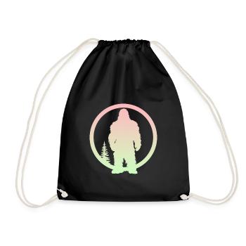 Big foot Big foot Big foot Lochness - Turnbeutel - Schwarz - Vorne