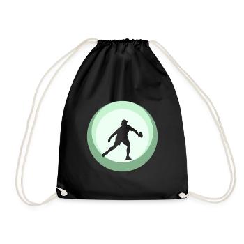 Joueur de pickleball Raquette de pickleball - Sac de sport léger - noir - Devant