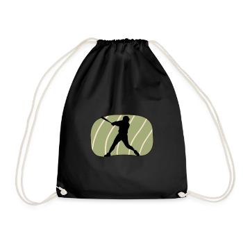 Lanceur Lanceur de balle molle - Sac de sport léger - noir - Devant