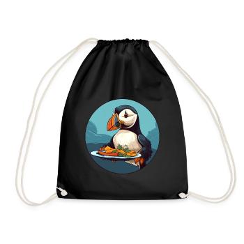 Macareux - Sac de sport léger - noir - Devant