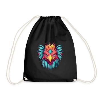 translittération - Sac de sport léger - noir - Devant