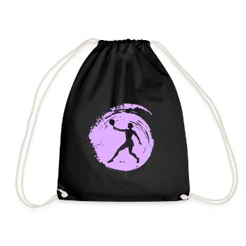 Ballon de plage Tennis de plage - Sac de sport léger - noir - Devant