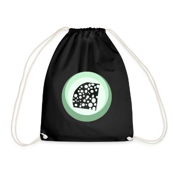 Cheese Burger Gourmet - Drawstring Bag - black - Front