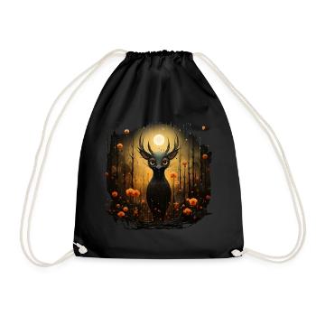 Fauve doux - Sac de sport léger - noir - Devant