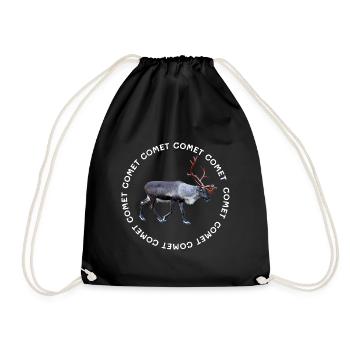 COMÈTE - Sac de sport léger - noir - Devant