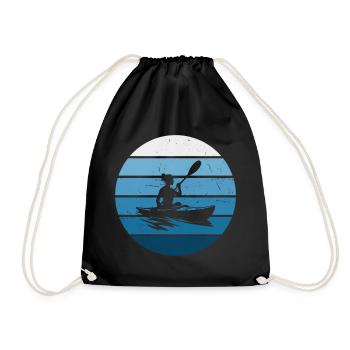 Canoë Kayak Femme Kayak Kayak Homme - Sac de sport léger - noir - Devant