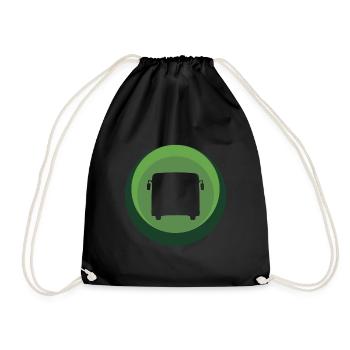 Bus Driver Driver Public Transport - Drawstring Bag - black - Front