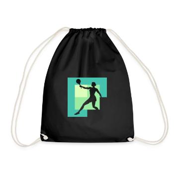 Tennis de plage Tennis de plage Tennis de plage - Sac de sport léger - noir - Devant