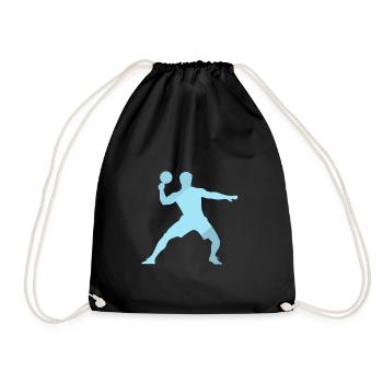 Joueur de tennis de table Balle de tennis de table Tennis de table - Sac de sport léger - noir - Devant
