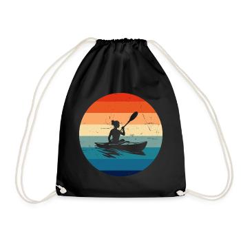 Canoë Kayak Kayak Kayak Femme Homme - Sac de sport léger - noir - Devant