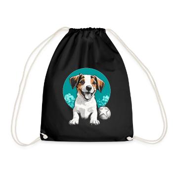 Jack Russell - Sac de sport léger - noir - Devant
