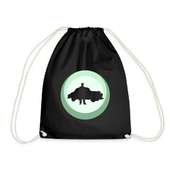 Car Mechanic Mechanic Hobbyist - Drawstring Bag - black - Front