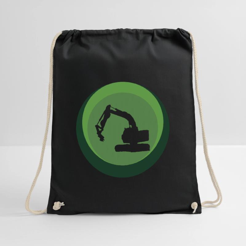 Construction site construction site construction workers Drawstring Bag