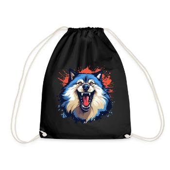Grand Méchant Loup - Sac de sport léger - noir - Devant