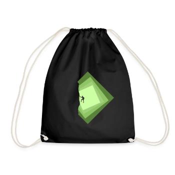 Cordée, alpinisme, alpinisme - Sac de sport léger - noir - Devant