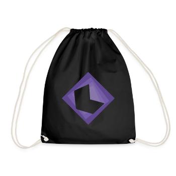 Blogger Blogging Blogging - Drawstring Bag - black - Front