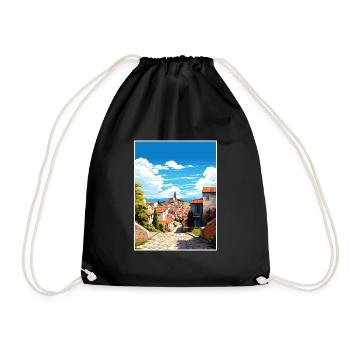 Estrémadure Espagne Vintage Travel Poster Souvenir - Sac de sport léger - noir - Devant