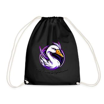 swan Schwanau 2 - Turnbeutel - Schwarz - Vorne