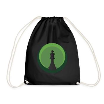 Echecs Echecs Échiquier - Sac de sport léger - noir - Devant