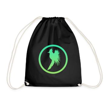 Oiseau Calopsitte Calopsitte Perruche - Sac de sport léger - noir - Devant