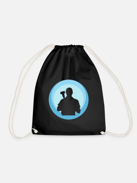 Car Mechanic Mechanic Car Mechanic - Drawstring Bag - black
