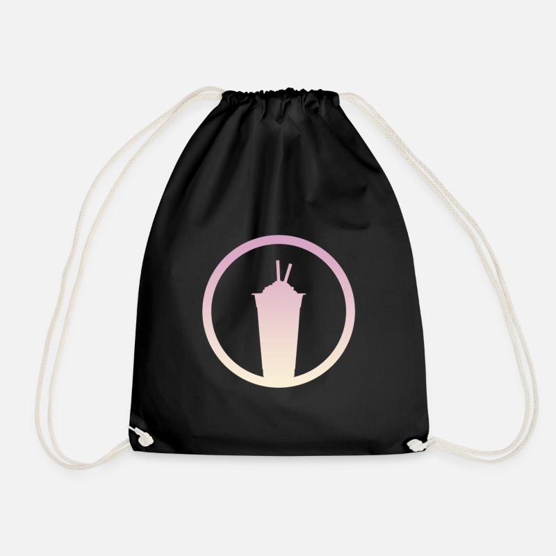 Bubble Tee Boba - Turnbeutel - Schwarz