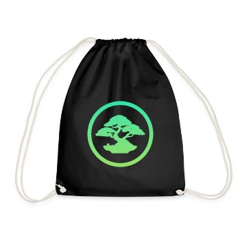 Art Japonais Art Japonais Bonsaï - Sac de sport léger - noir - Devant