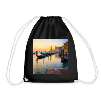 Venise - Sac de sport léger - noir - Devant