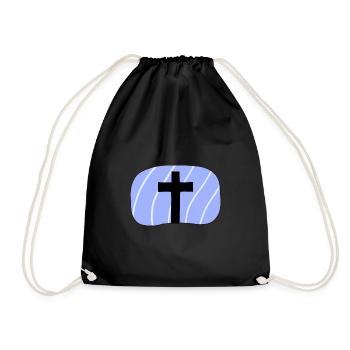 Bible Verse Bible Verse Bible - Drawstring Bag - black - Front