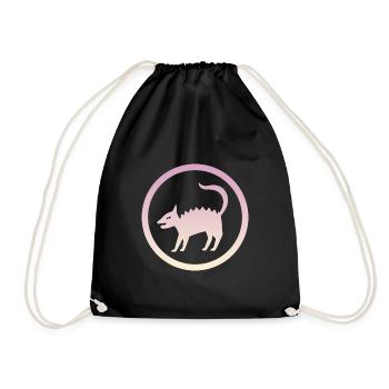 Créatures mythiques Licorne mythique - Sac de sport léger - noir - Devant
