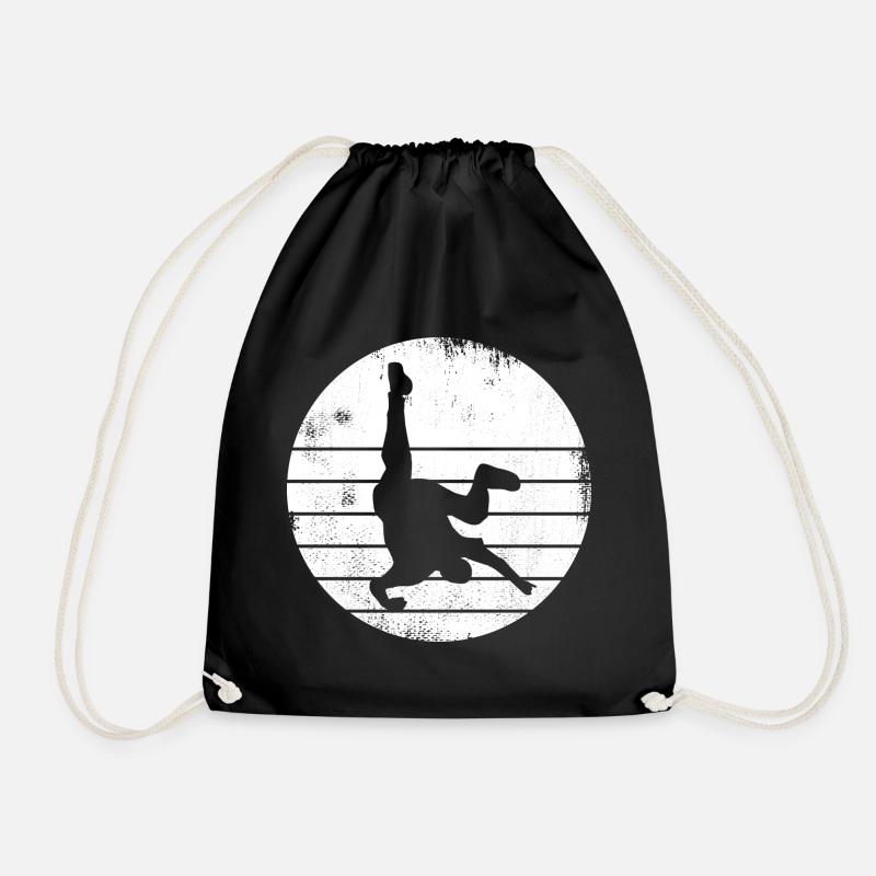 Croquis de Breakdancer - Sac de sport léger - noir