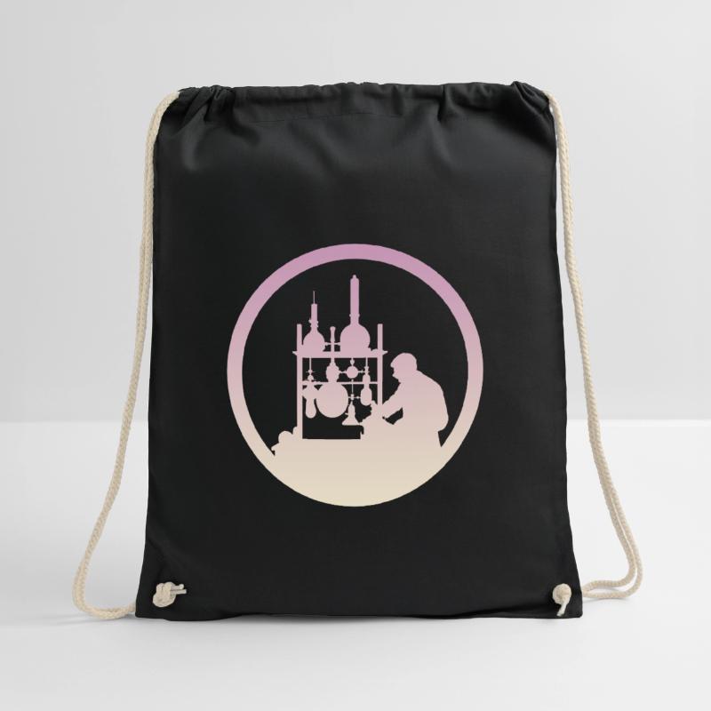 Molecule Biochemistry Molecule Drawstring Bag