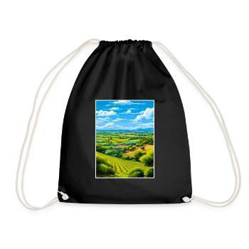 Adelaide Hills Australien Vintage Reiseposter WPA - Turnbeutel - Schwarz - Vorne