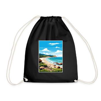 Wilsons Promontory National Park Reiseplakat - Turnbeutel - Schwarz - Vorne