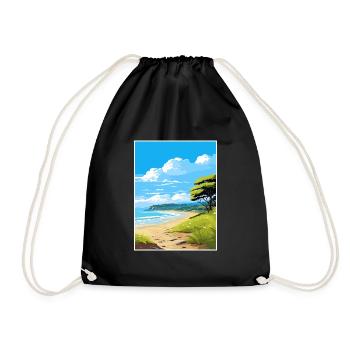 Rakiura Nationalpark Neuseeland Reiseposter - Turnbeutel - Schwarz - Vorne