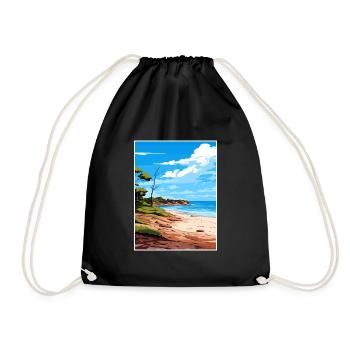 Cape Le Grand National Park Australia Souvenir - Drawstring Bag - black - Front
